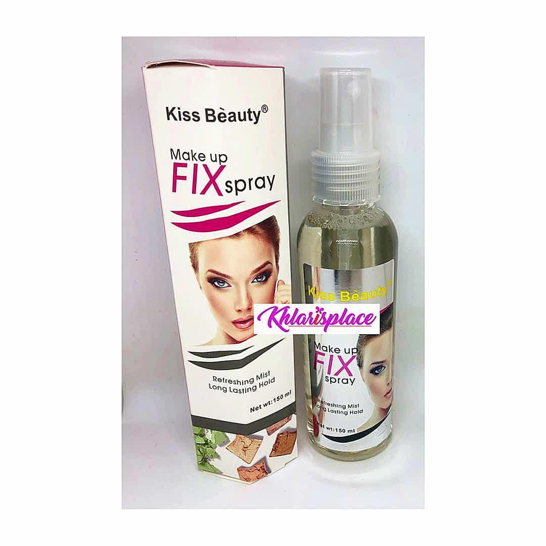 Khlarisplace Kiss Beauty Makeup Fix Spray